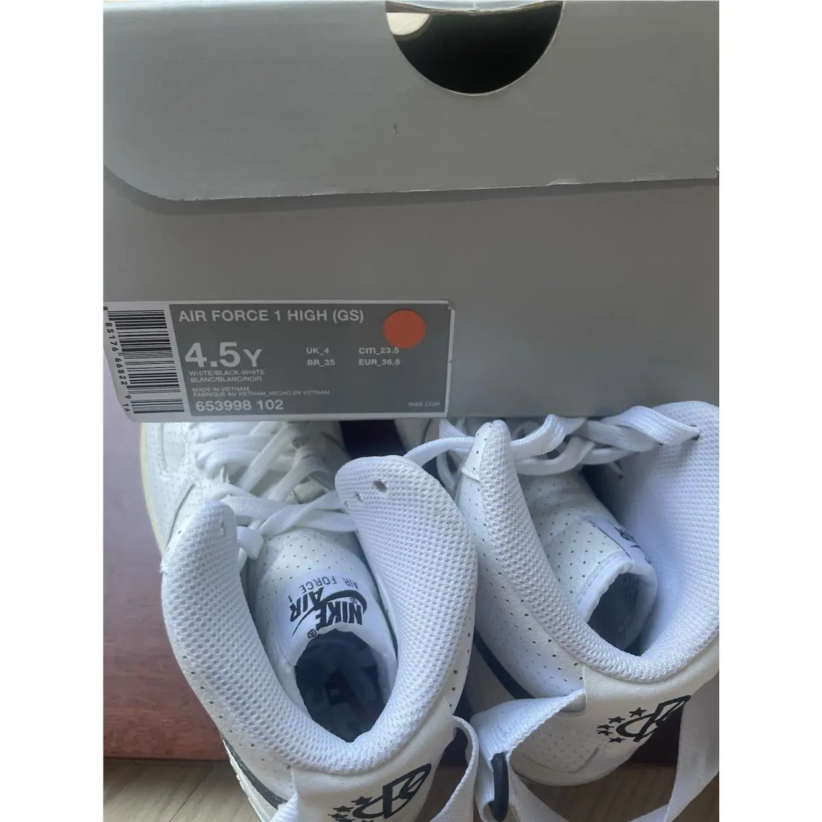 Nike shoes - Nike Air Force 1 - Air Force - White 5