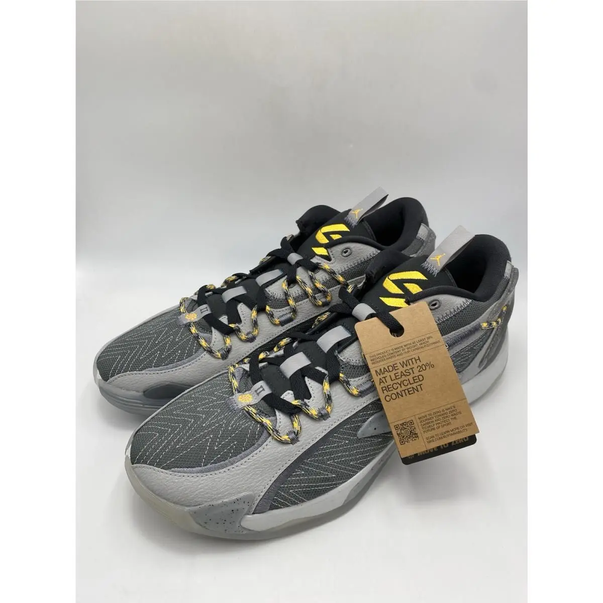 Nike shoes - Jordan Luka 2 - Luka - DX9013 008 - Smoke Grey/Laser Orange (UPC: 196969286743) 2