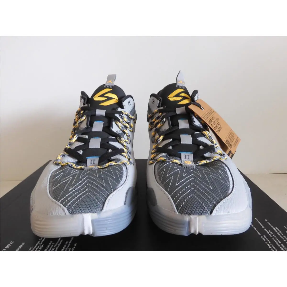 Nike shoes - Jordan Luka 2 - Luka - DX9013 008 - Smoke Grey/Laser Orange (UPC: 196969286743) 1