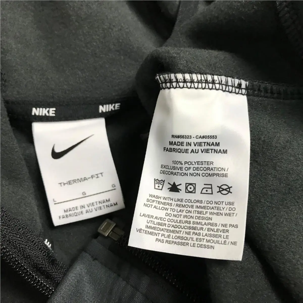 Nike clothing - Nike Therma-FIT - Black, Manufacturer: Black 5
