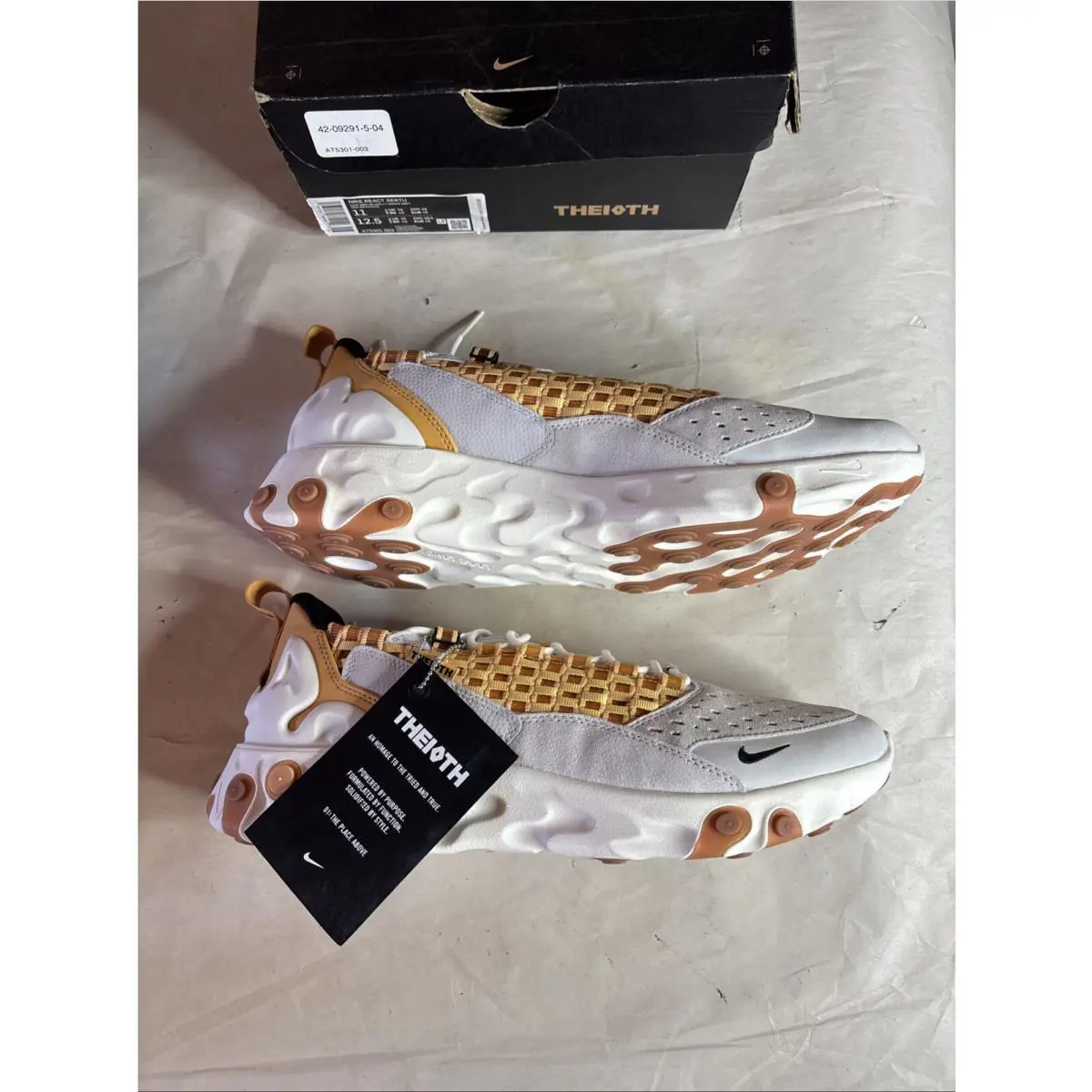 Nike shoes - Nike React Sertu - React Sertu - AT5301-003 - VAST GREY BLACK LIGHT SMOKE GREY 0
