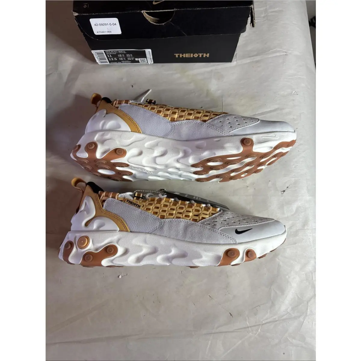 Nike shoes - Nike React Sertu - React Sertu - AT5301-003 - VAST GREY BLACK LIGHT SMOKE GREY 1