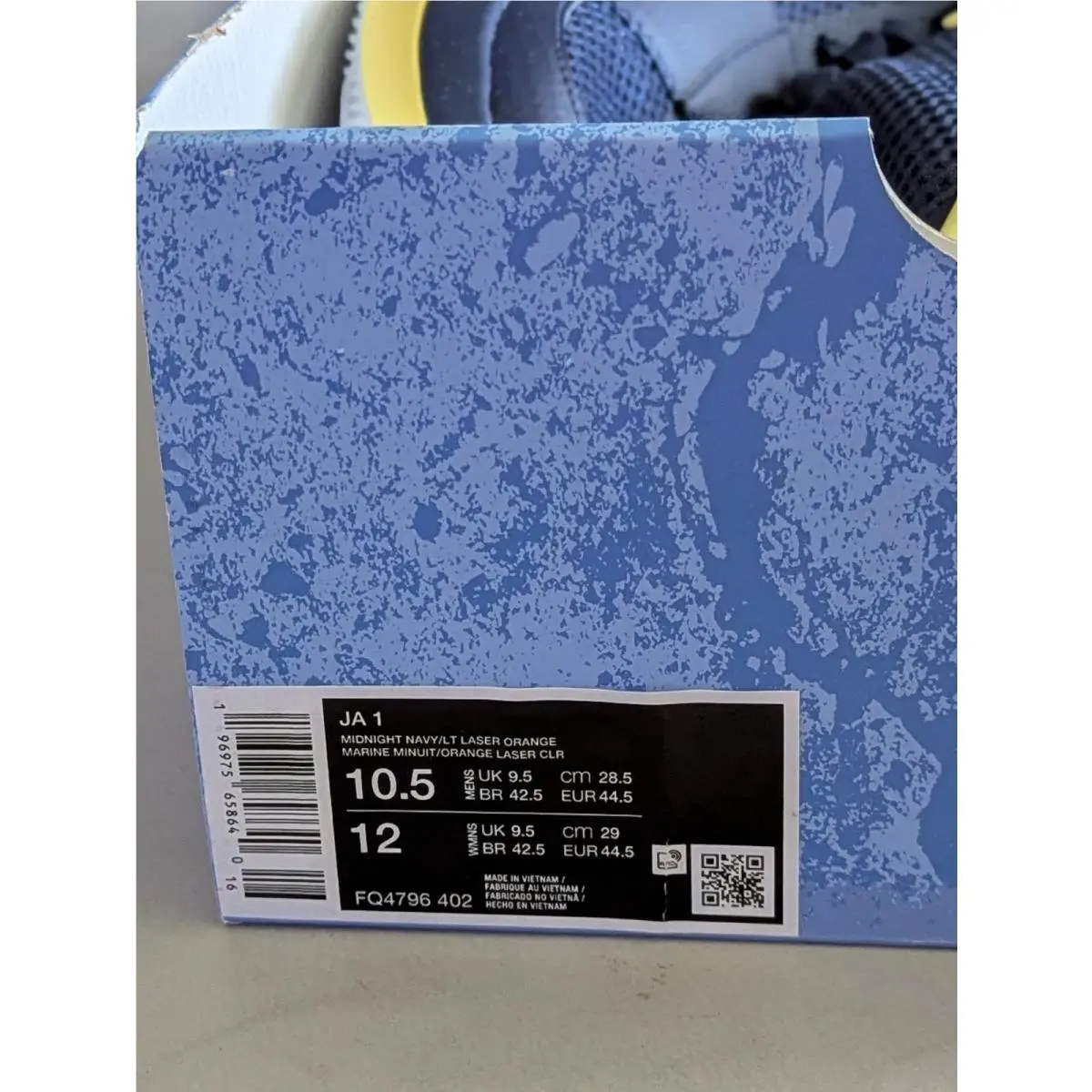Nike shoes - Nike Ja 1 - FQ4796-402 - Blue (UPC: 196975658640) 3