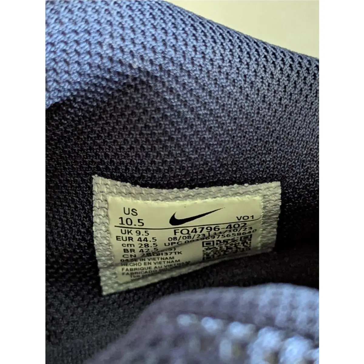 Nike shoes - Nike Ja 1 - FQ4796-402 - Blue (UPC: 196975658640) 5