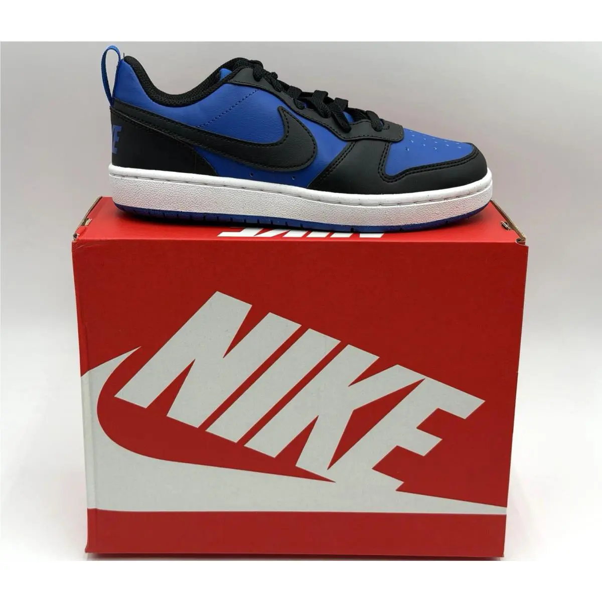Nike shoes - Nike Court Borough - Court Borough - Game Royal Black White 10
