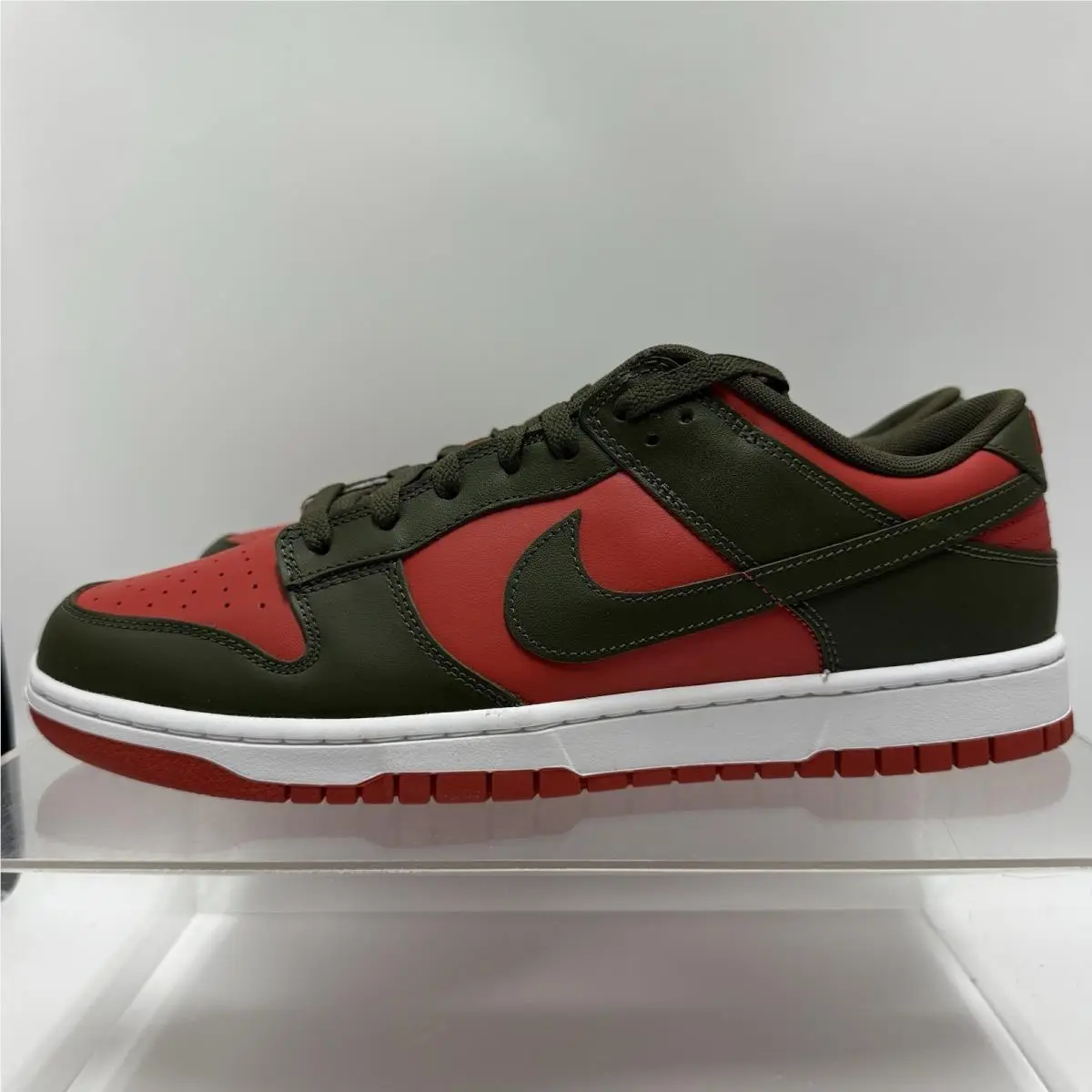 Nike Dunk Low Retro Bttys Mystic Red Cargo Khaki DV0833-600 Men’s 13
