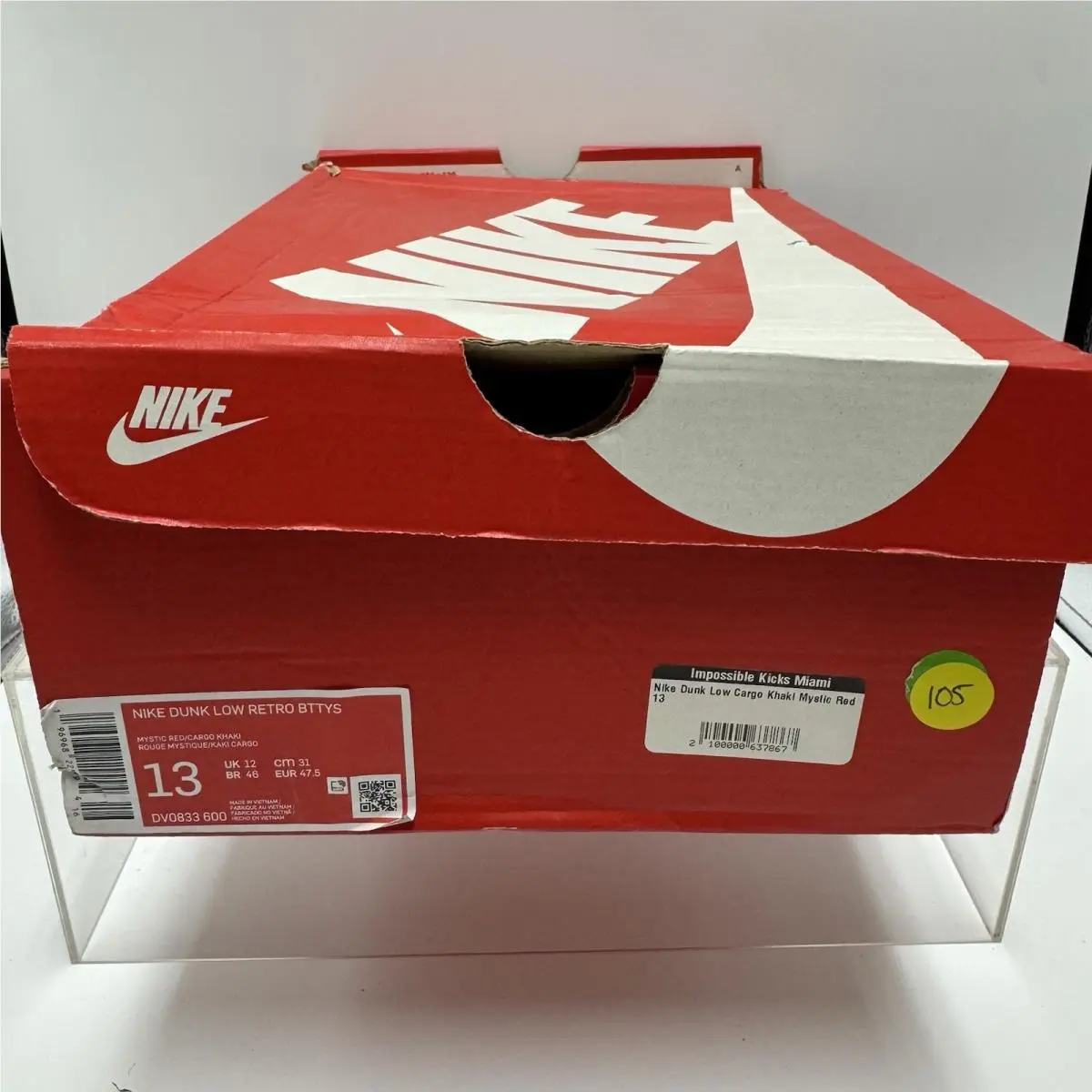 Nike shoes - Nike Dunk Low - Dunk Low - DV0833-600 - Red 8