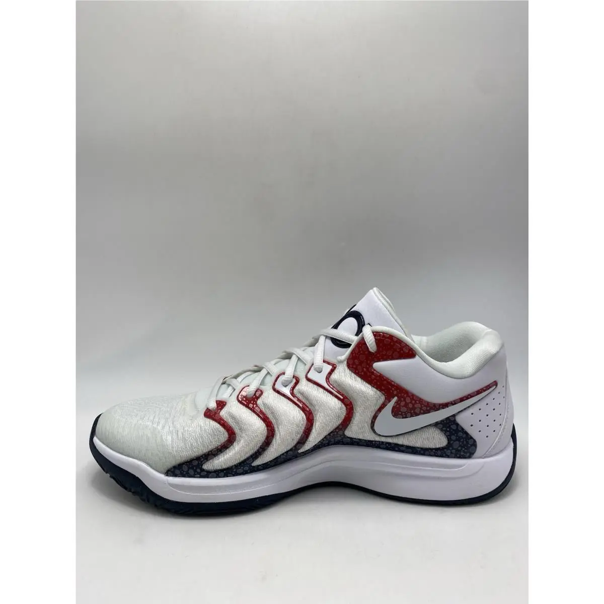 Nike shoes - Nike KD 17 - FJ9487 101 - White/Obsidian-University Red (UPC: 197595793612) 1