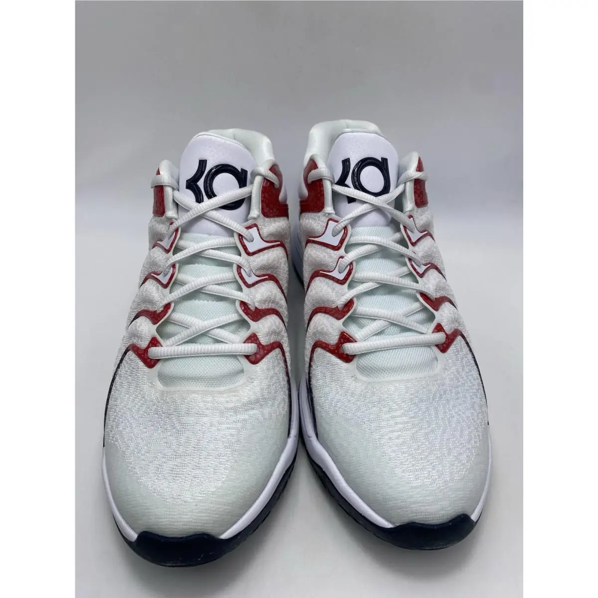 Nike shoes - Nike KD 17 - FJ9487 101 - White/Obsidian-University Red (UPC: 197595793612) 3