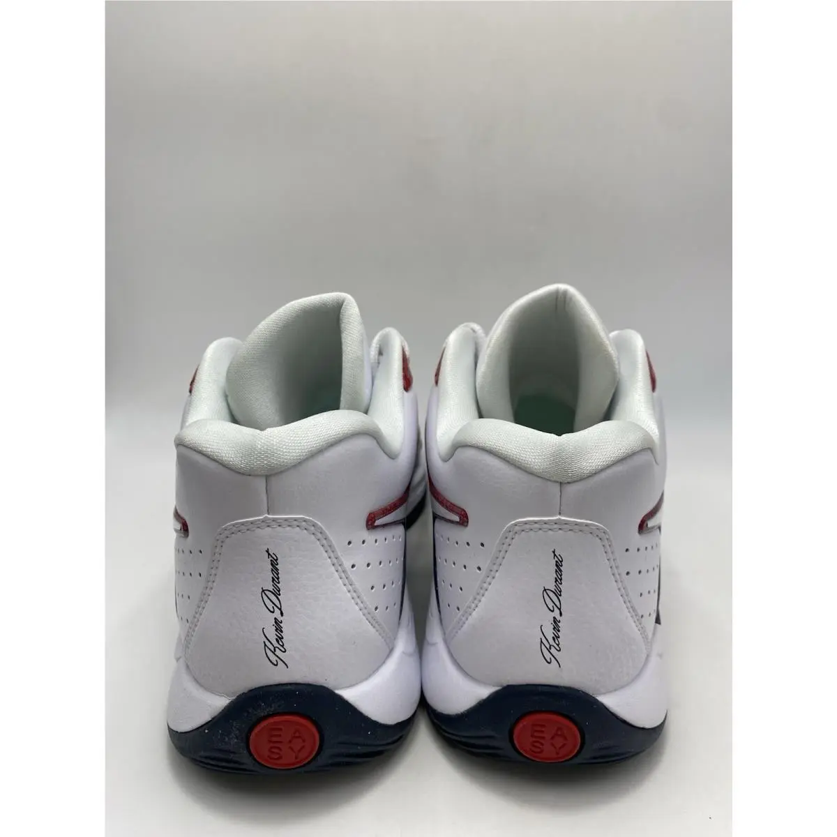 Nike shoes - Nike KD 17 - FJ9487 101 - White/Obsidian-University Red (UPC: 197595793612) 4
