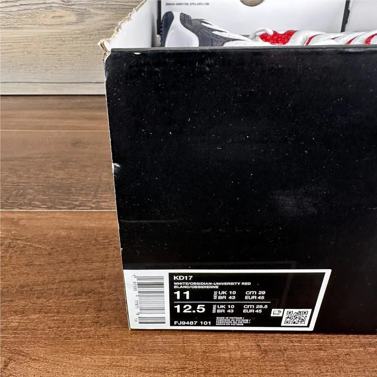 Nike shoes - Nike KD 17 - FJ9487-101 - Blue 8