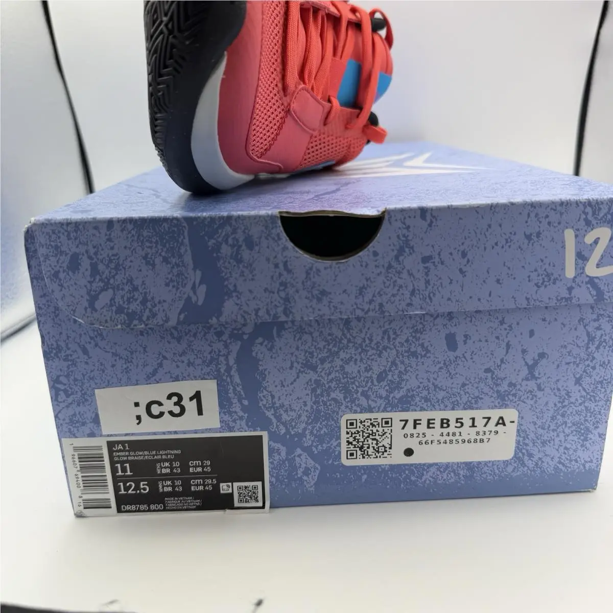 Nike shoes - Nike Ja 1 - DR8785-800 - Red 4