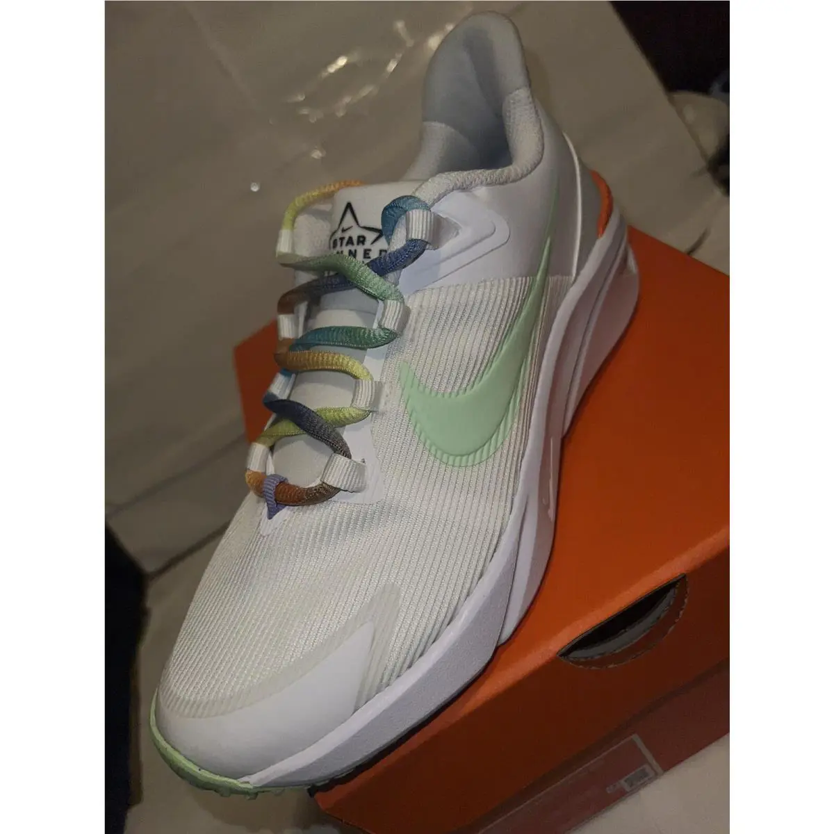 Nike shoes - Nike Star Runner - Star Runner - White/Green 9