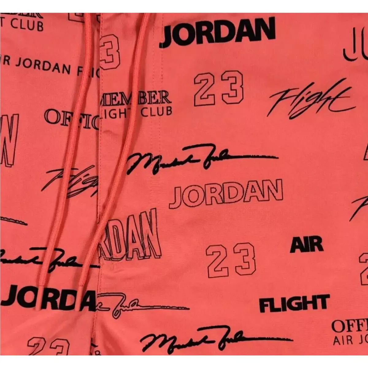 Nike clothing - Jordan Flight MVP Men`s Woven Shorts - DX9726-814 - Orange, Manufacturer: Magic Ember 2