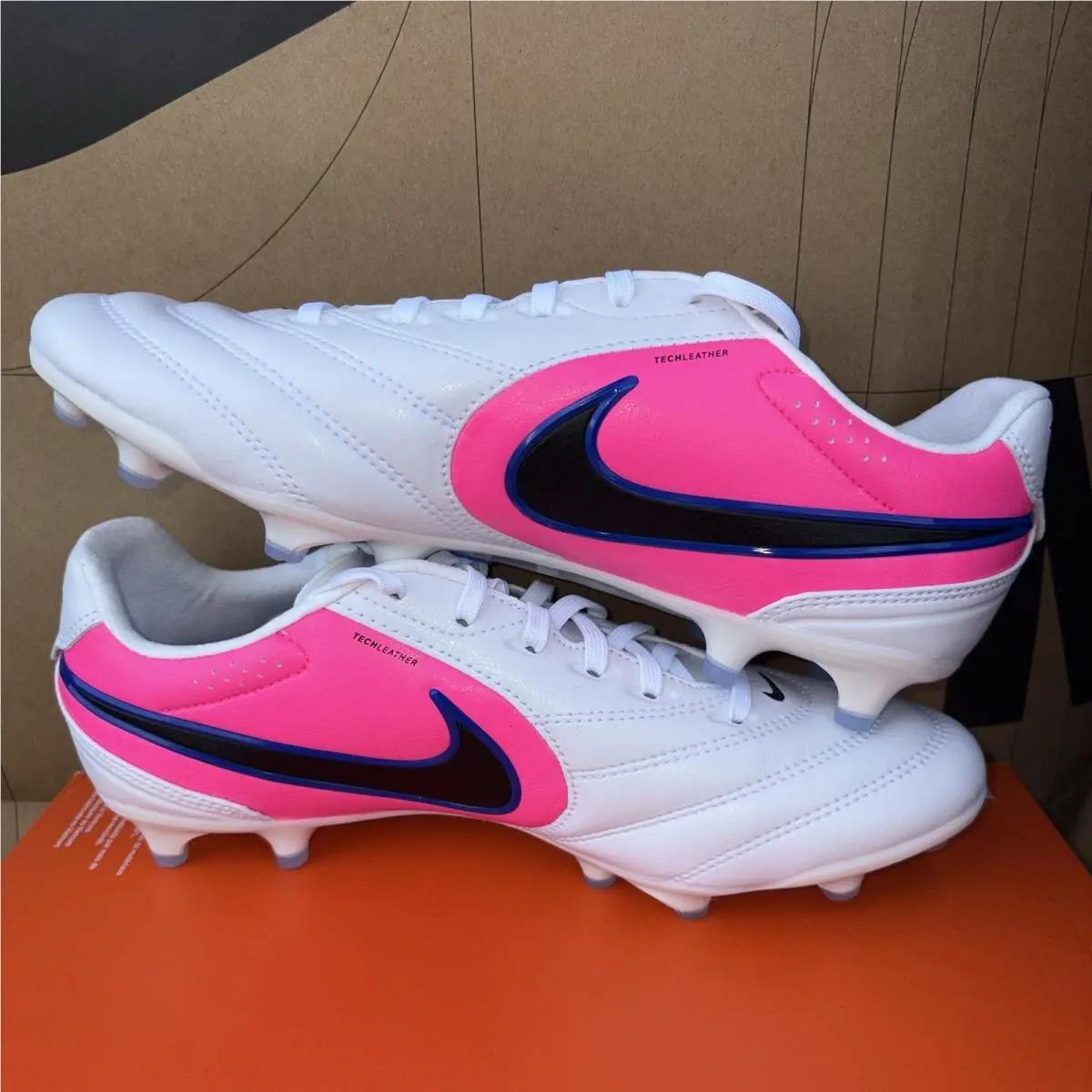 Nike shoes - Nike Tiempo Ligera - Tiempo Ligera - HQ3158 146 - White/Black-Racer Blue (UPC: 198726535514) 1