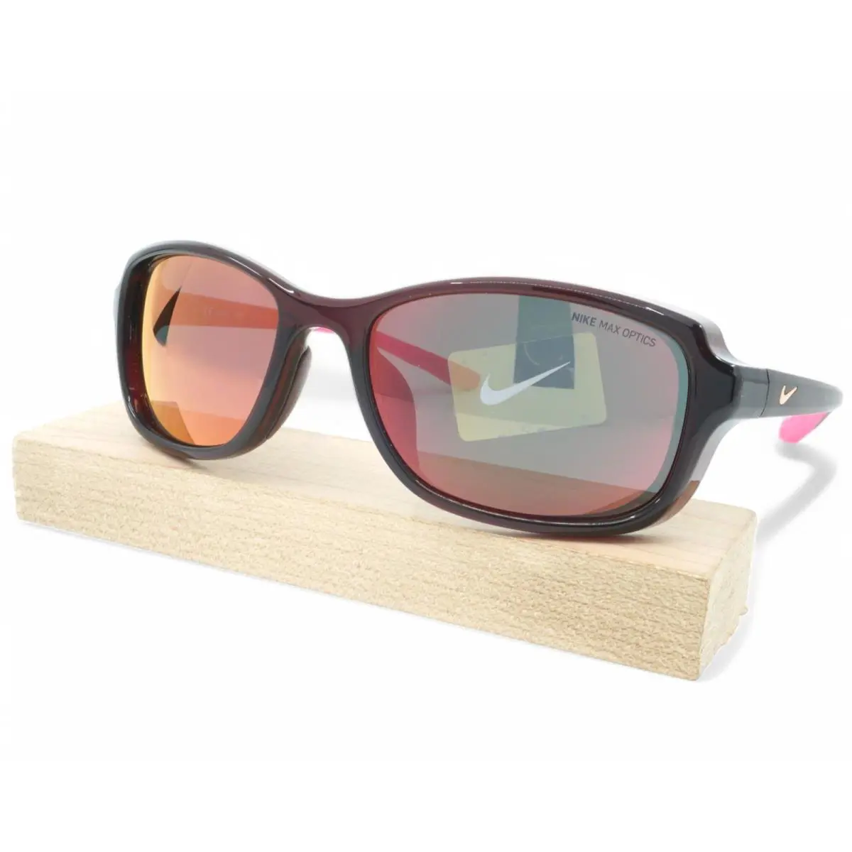 CT7890-233 Unisex Nike Breeze M Sunglasses - Frame: Dark Burgundy Red Crystal