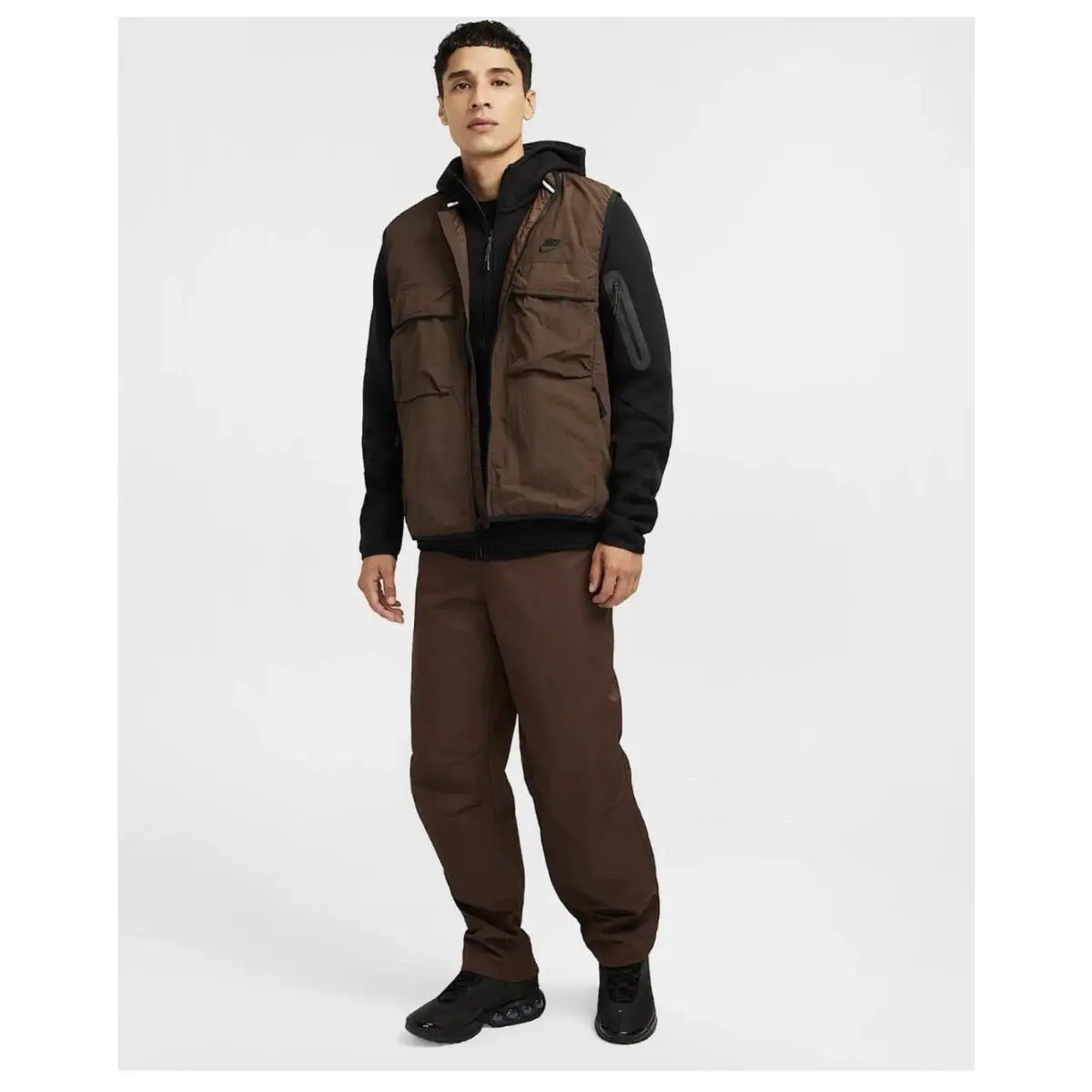 Nike clothing - Nike Tech Woven Pants - Tech Woven Pants - FZ0710-237 - Baroque Brown 7