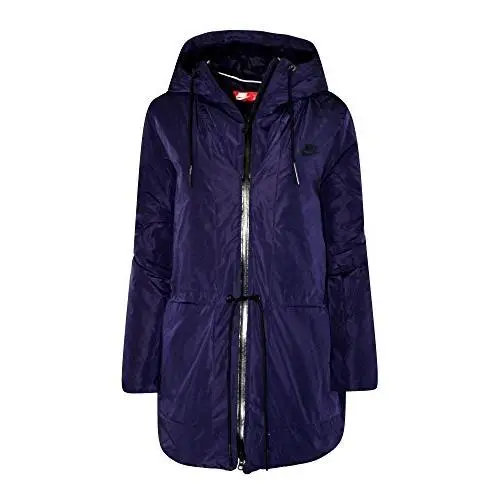 Nike Women`s Hooded Parka Jacket Purple Sz XS 805080-524 - Purple