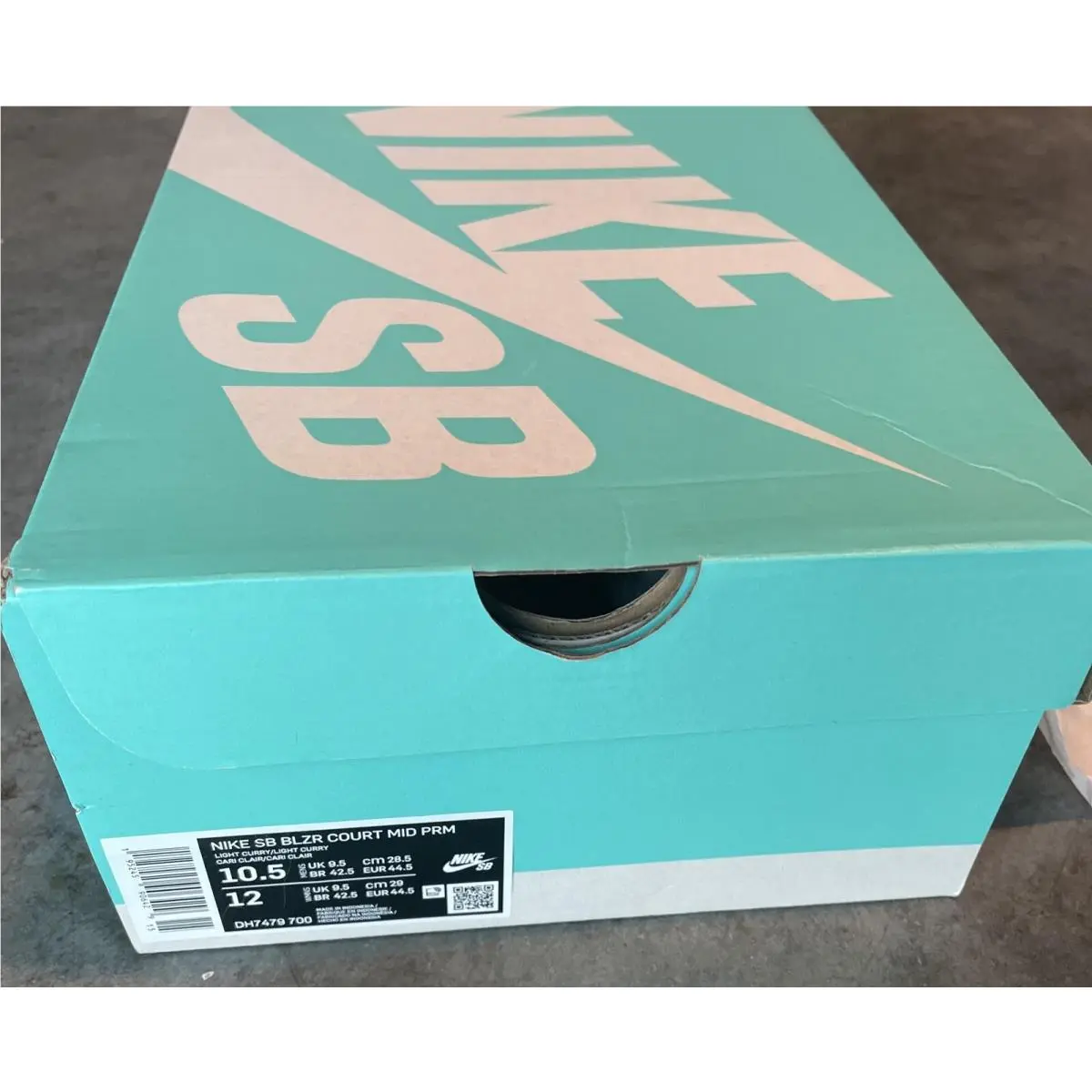 Nike shoes - Nike SB Blazer Court Mid Premium - DH7479-700 - Orange 0