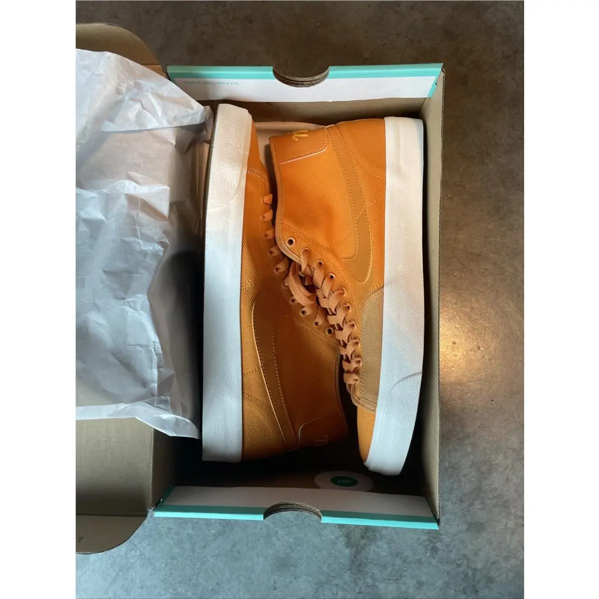 Nike shoes - Nike SB Blazer Court Mid Premium - DH7479-700 - Orange 1
