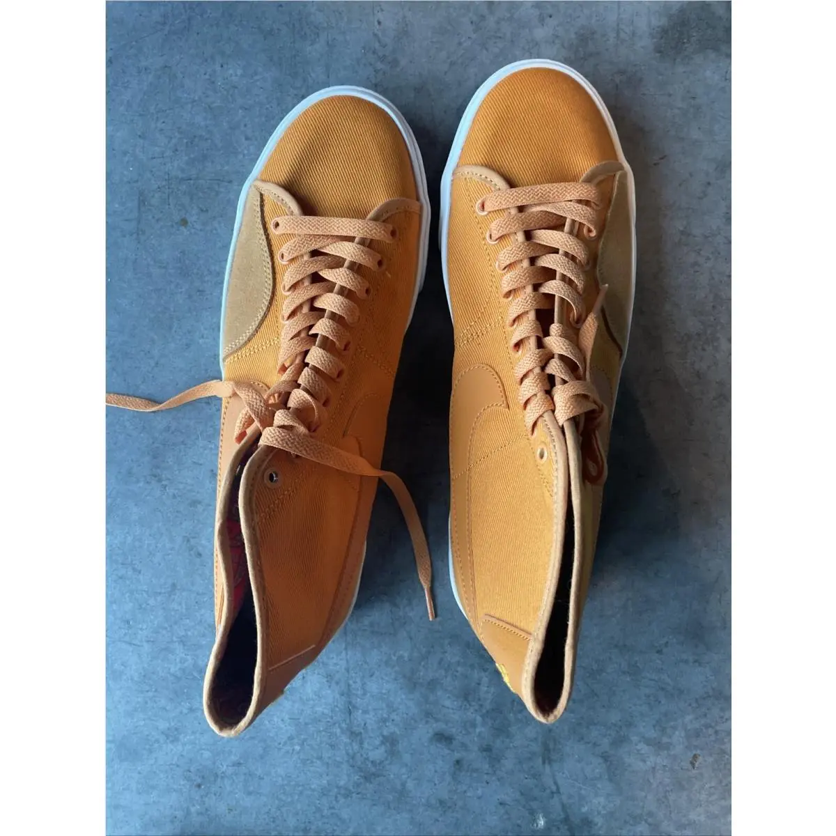 Nike shoes - Nike SB Blazer Court Mid Premium - DH7479-700 - Orange 2