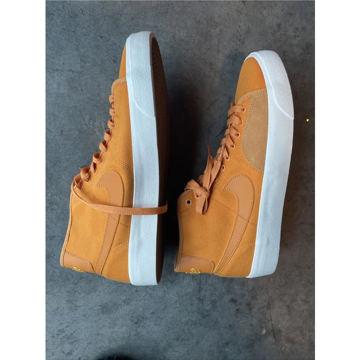 Nike shoes - Nike SB Blazer Court Mid Premium - DH7479-700 - Orange 3