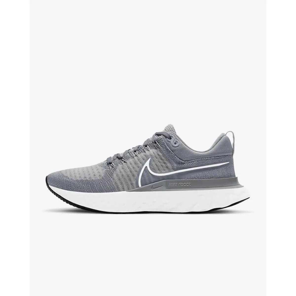 Nike React Infinity Run Flyknit 2 Particle Grey Size 7.5 Men’s Shoes CT2357 001
