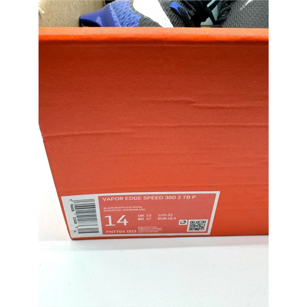 Nike shoes - Nike Vapor Edge Speed 360 TB P - FN7764-003 - Black (UPC: 196608524083) 10