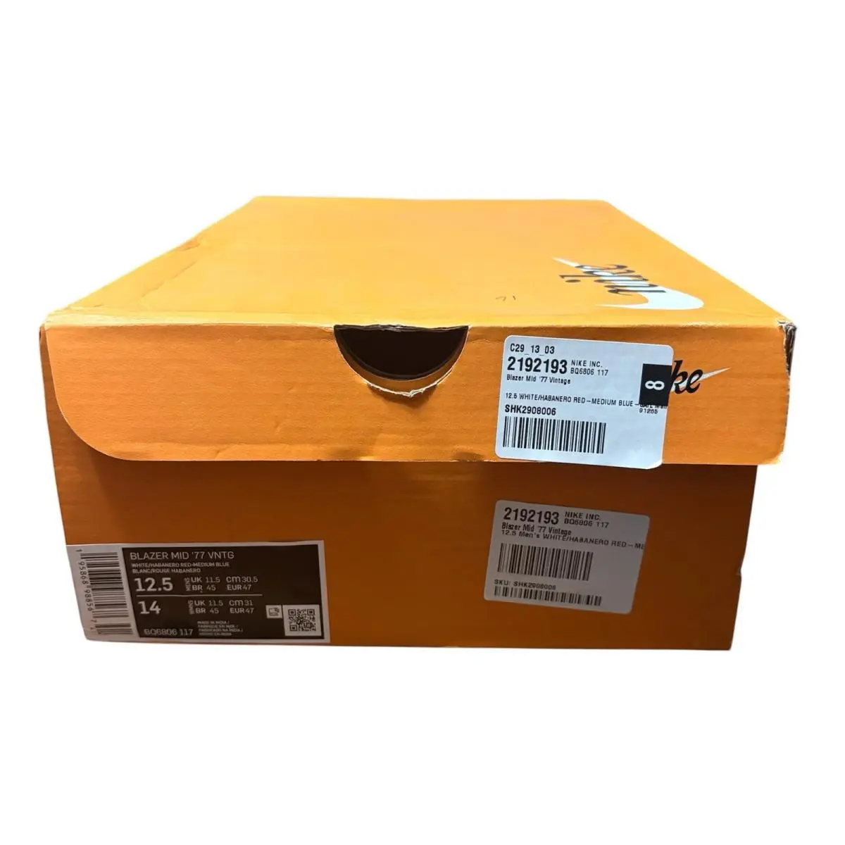 Nike shoes - Nike Blazer - Blazer - BQ6806-117 - White 0