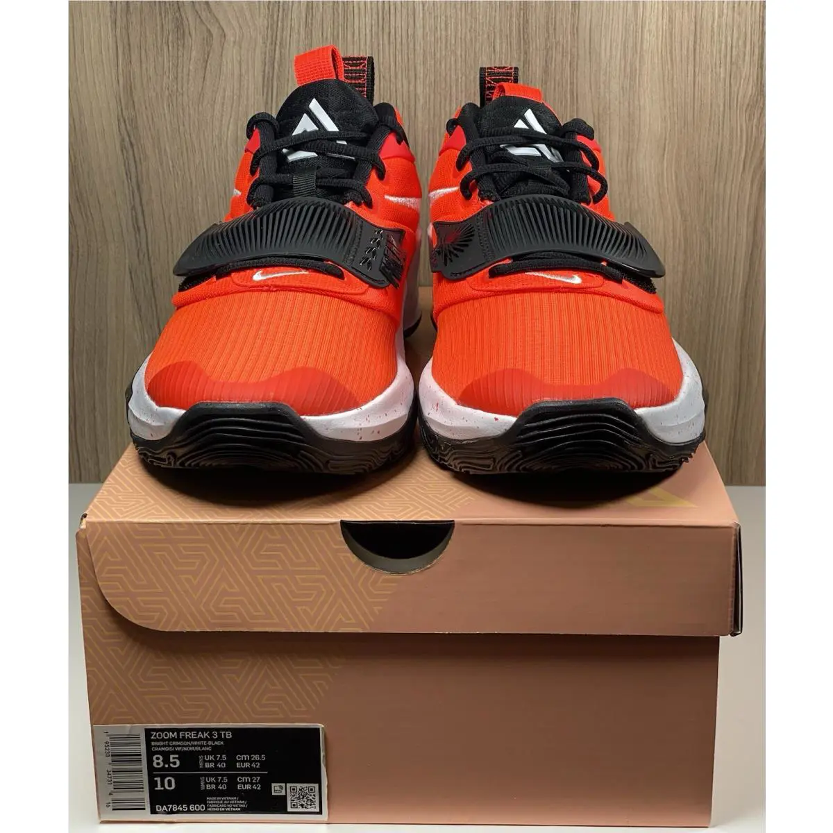 Nike shoes - Nike Zoom Freak - Zoom Freak - DA7845-600 - Red 8