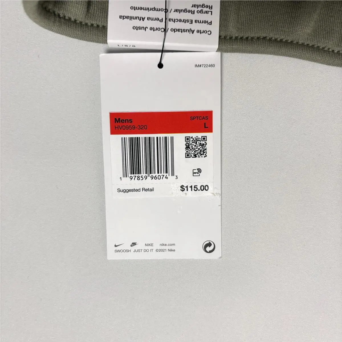 Nike clothing - Nike Tech - Tech - HV0959320 - Green (UPC: 197859960743) 2