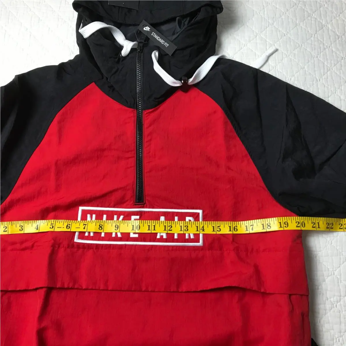 Nike clothing - Air Anorak - Air Anorak - Black/Red 8