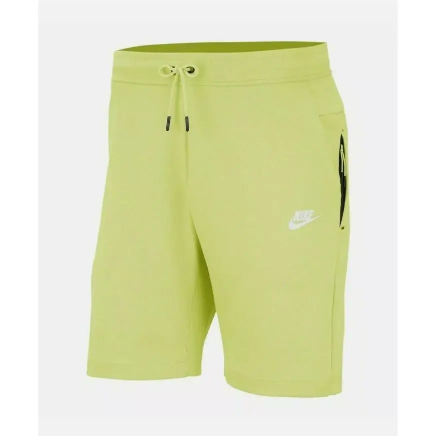 Nike clothing - Tech Fleece Shorts - Tech Fleece Shorts - 928513-367 - Limelight (UPC: 193658811569) 0