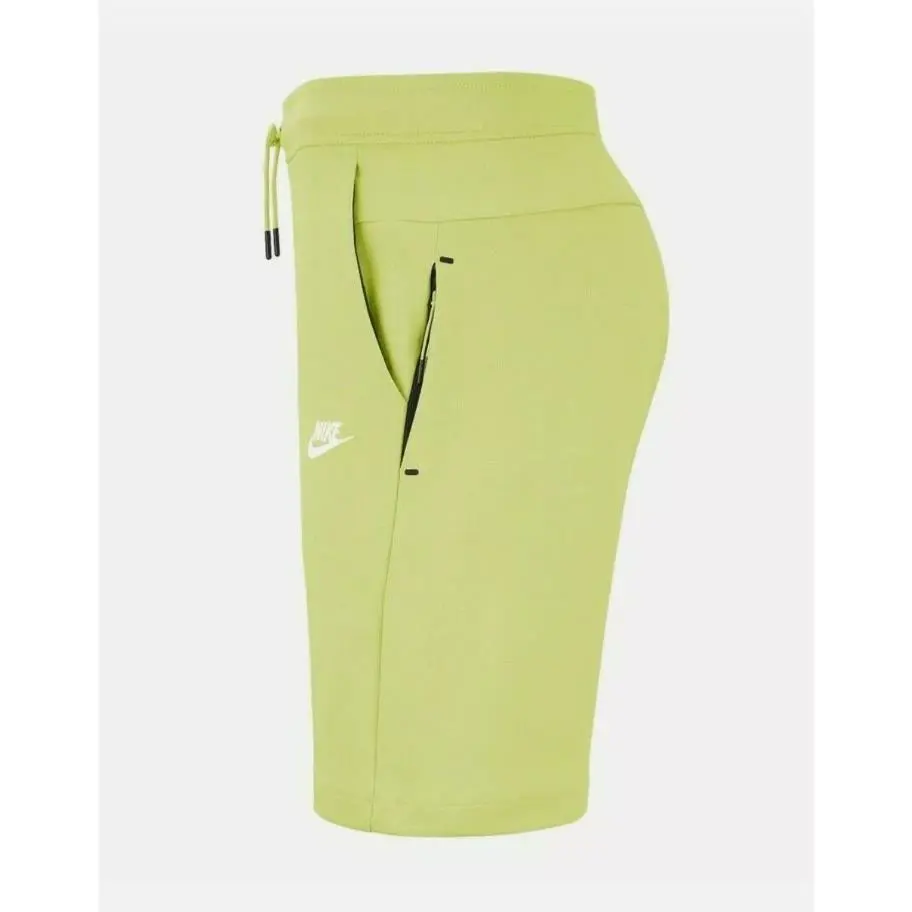 Nike clothing - Tech Fleece Shorts - Tech Fleece Shorts - 928513-367 - Limelight (UPC: 193658811569) 2