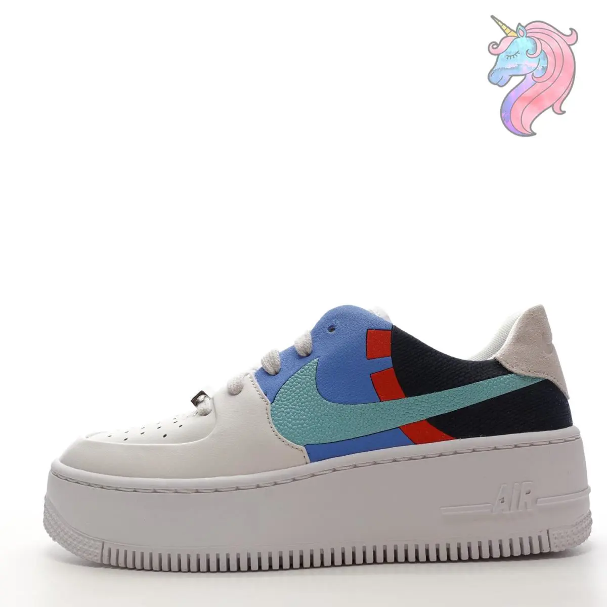 Nike shoes - W AF1 - BV1976 002 - Blue (UPC: 193150493737) 2