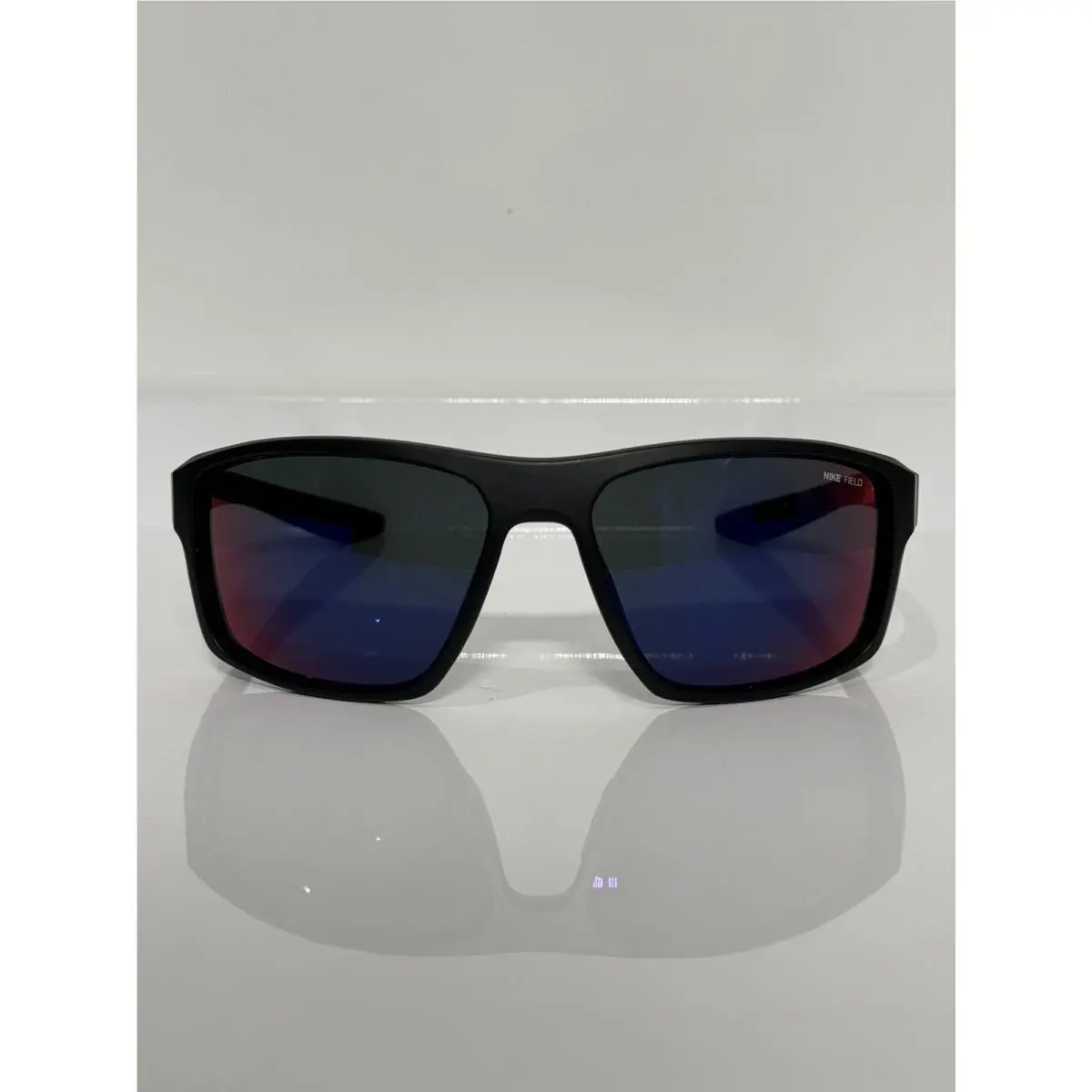 Nike Brazen Fury Matte Black Fire Mirror Sunglasses 60mm