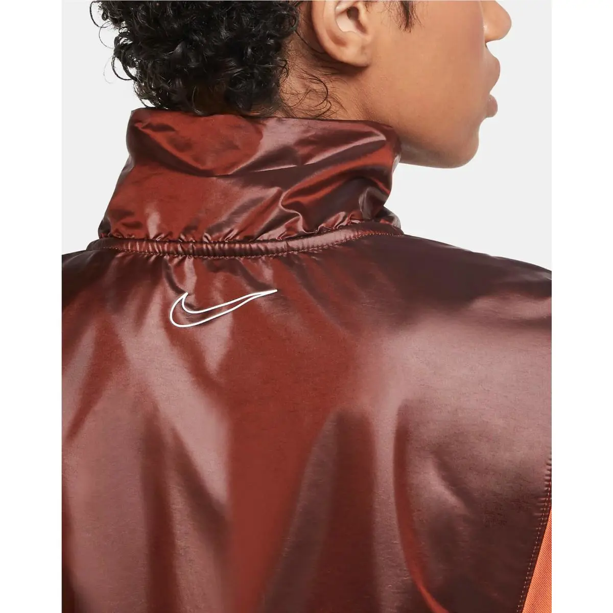 Nike clothing - 1/4 Zip Top - Zip Top - Camellia / Firewood / Orange / White, Manufacturer: Camellia / Firewood / Orange / White 3