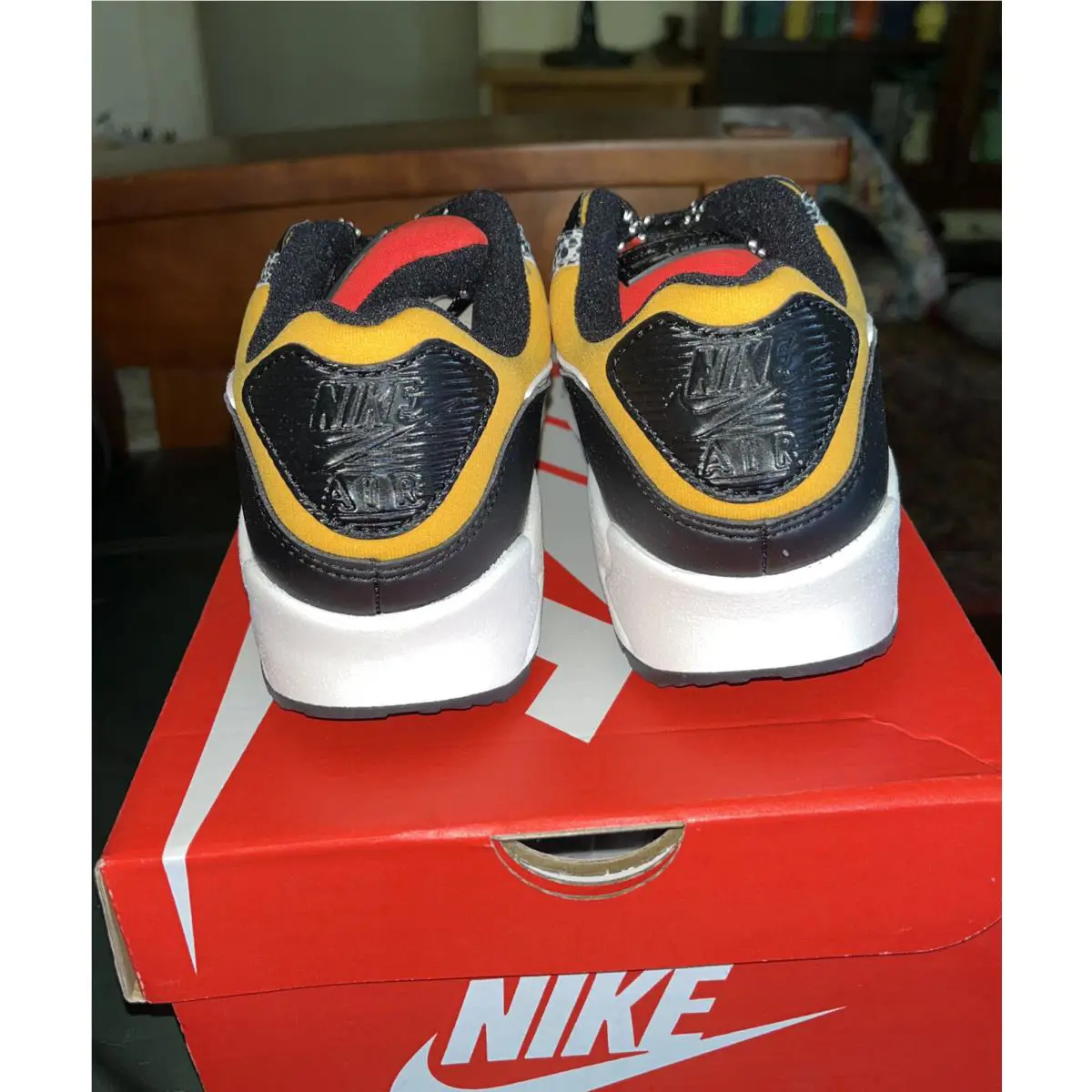 Nike shoes - Nike Air Max 90 - Air Max - DC9446001 - Black Red Safari 2