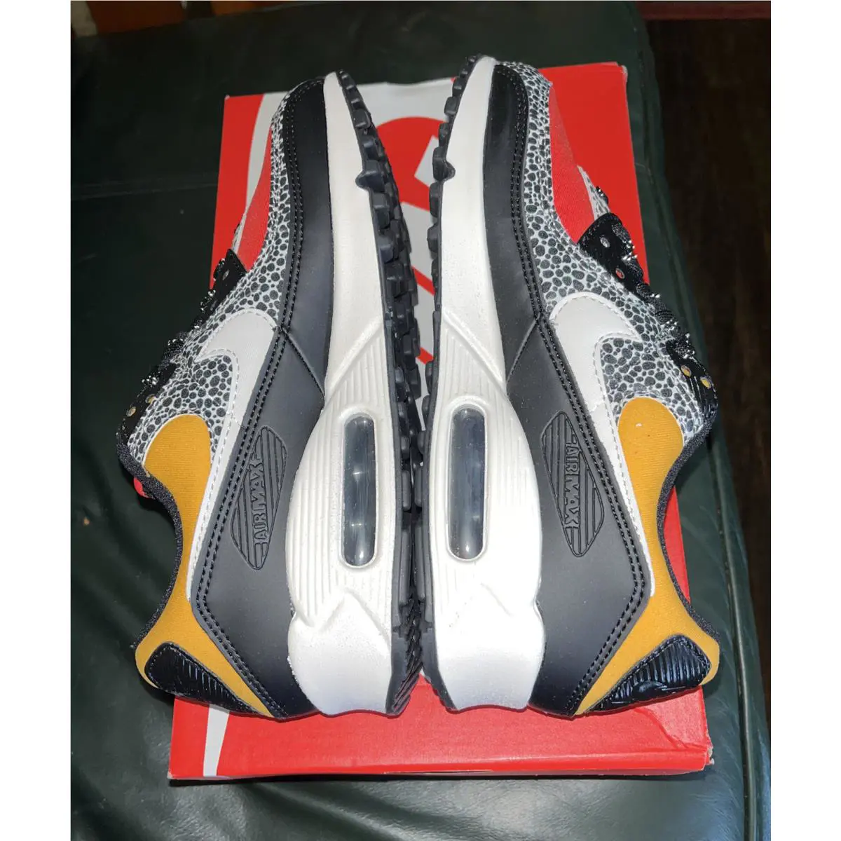 Nike shoes - Nike Air Max 90 - Air Max - DC9446001 - Black Red Safari 3