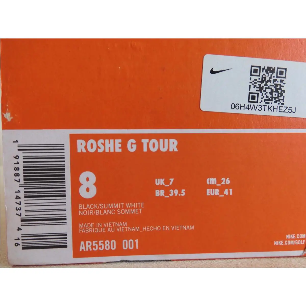 Nike shoes - Nike Roshe G - Roshe - Black (UPC: 191887147374) 3