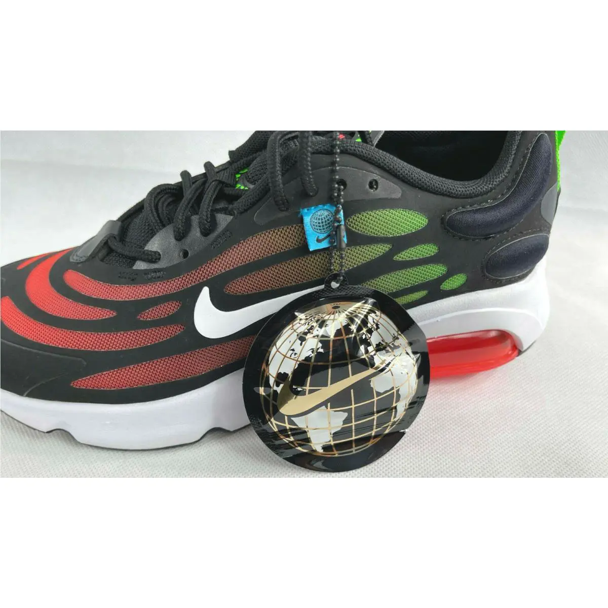Nike shoes - Nike Air Max Exosense - Air Max Exosense - CV3016-001 - Black/white -hlash crimson 8