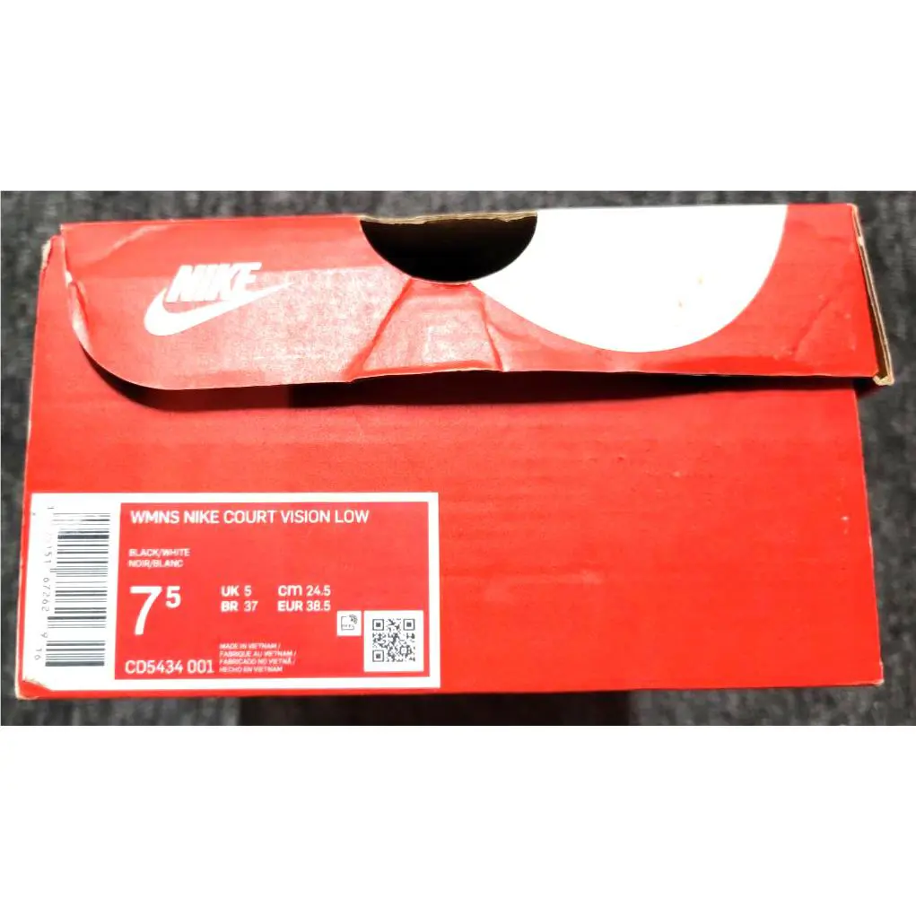 Nike shoes - Nike Court Vision - Court Vision - CD5434-001 - Black (UPC: 193151672629) 4