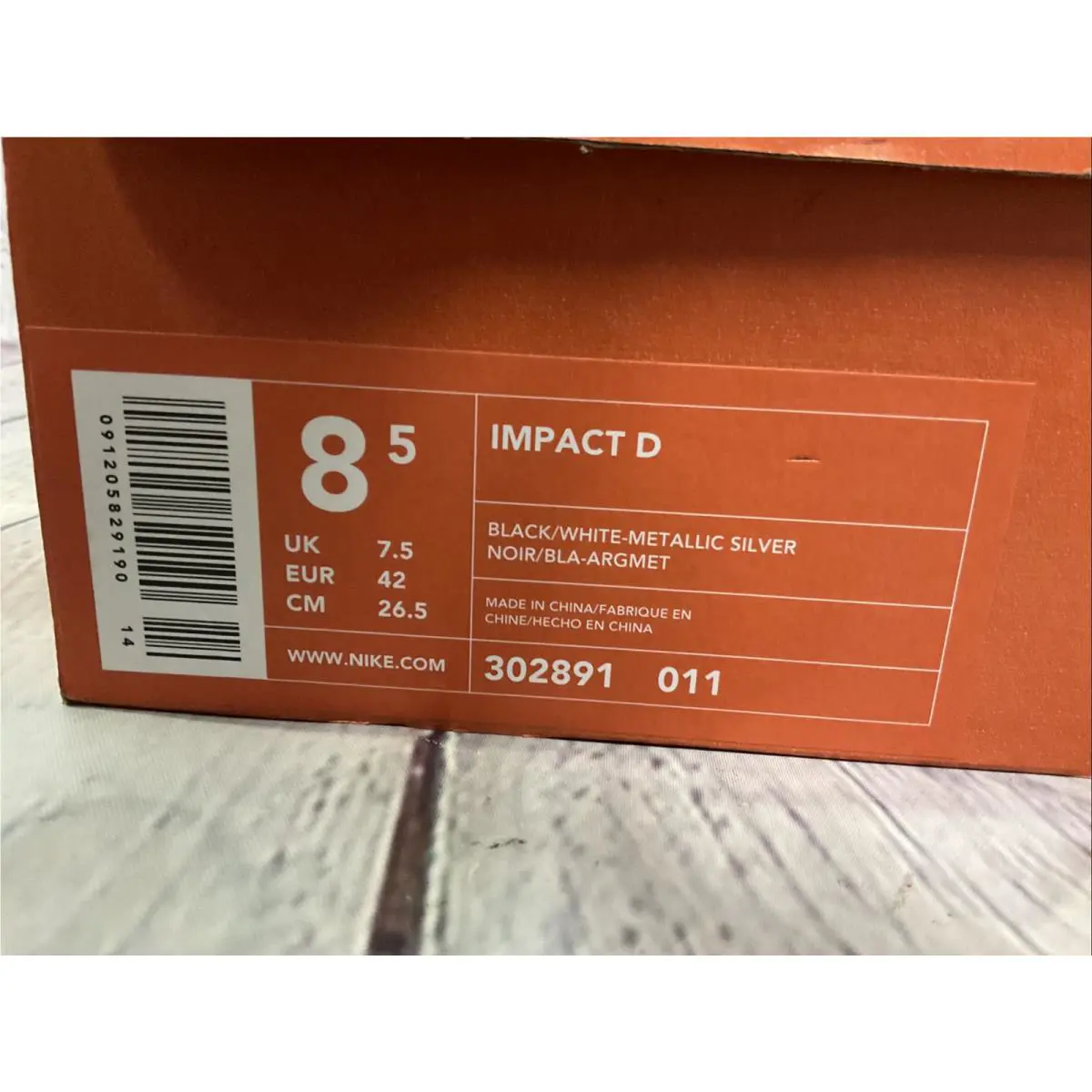 Nike shoes - Nike Impact - Impact - 302891 011 - Black (UPC: 091205829190) 10