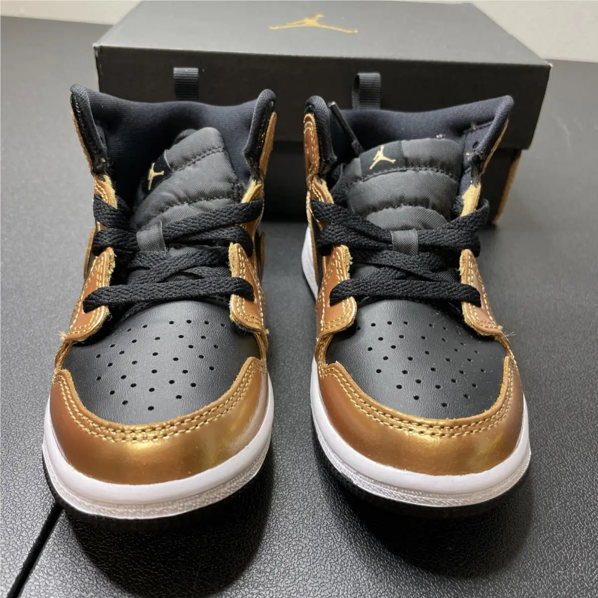 Nike shoes - Jordan 1 - DX3364 100 DM6217 001 - Black (UPC: 196152224989) 0