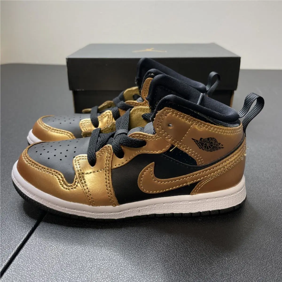 Nike shoes - Jordan 1 - DX3364 100 DM6217 001 - Black (UPC: 196152224989) 1