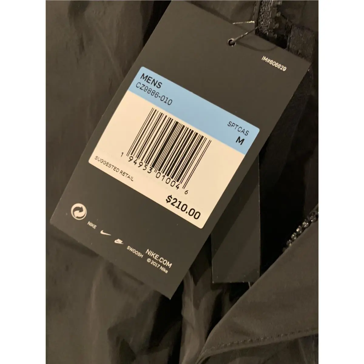 Nike clothing - CZ9886 - CZ9886-010 - Black (UPC: 194953010046) 7