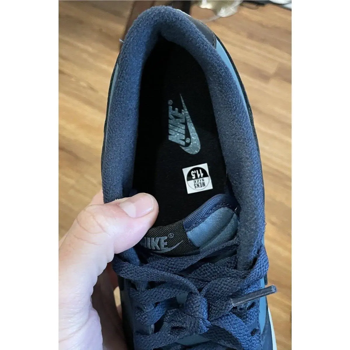 Nike shoes - Nike Dunk Retro Low - Dunk Retro Low - DR9705300 - MINERAL SLATE/ARMORY NAVY (UPC: 00196152225962) 6