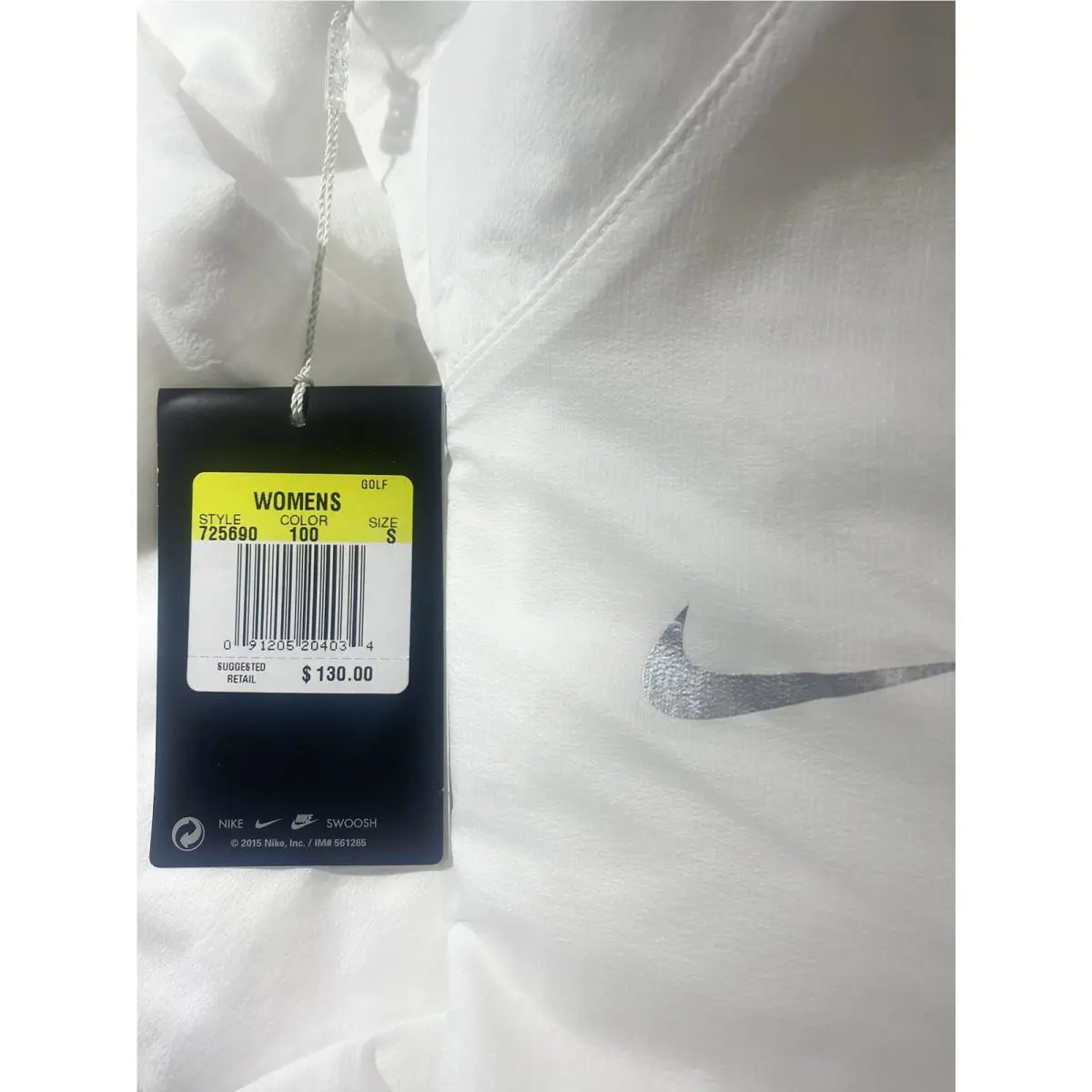 Nike clothing - White (UPC: 888410892404) 0