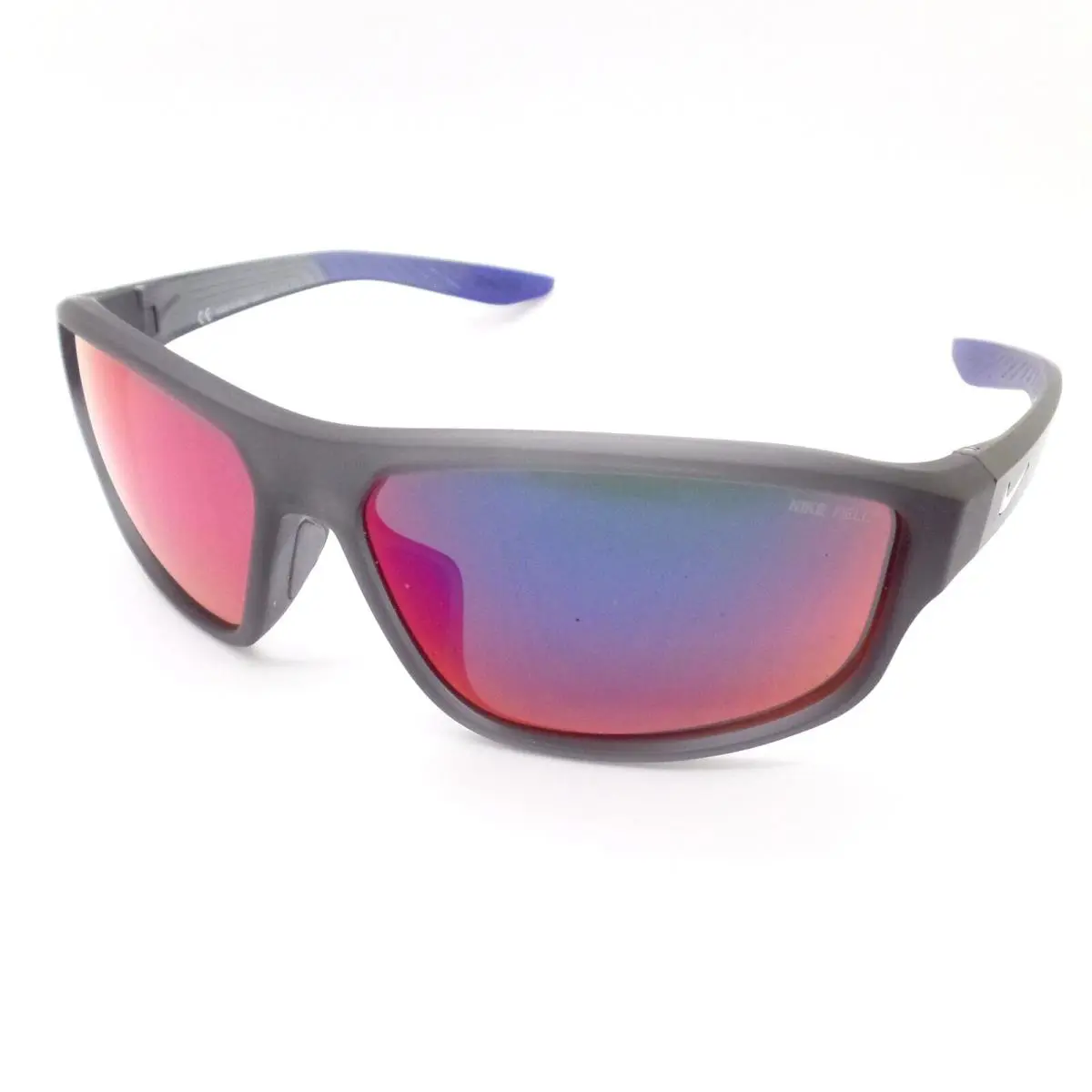 Nike Brazen Fuel Grey E DJ0804 021 Mirror Sunglasses