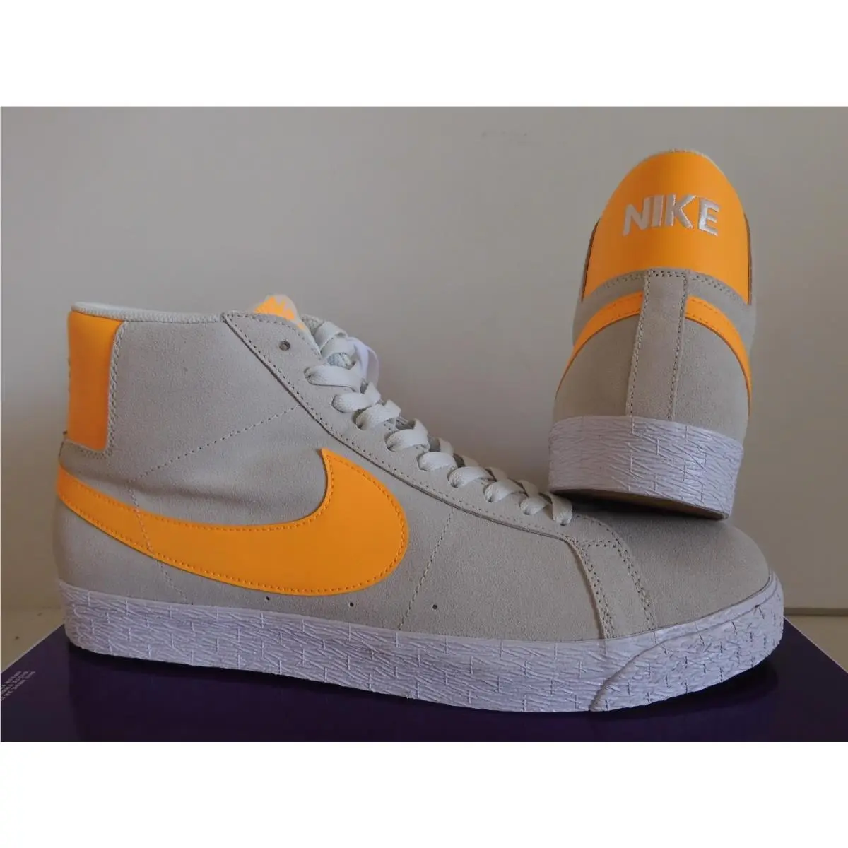 Nike shoes - Nike SB Zoom Blazer Mid - 864349-110 - White (UPC: 196604417907) 0